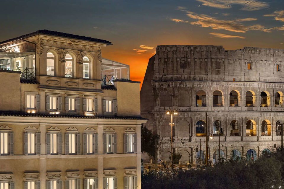 Colosseum and hotel