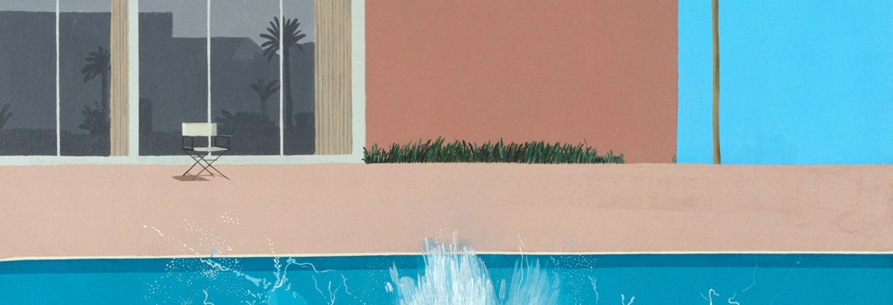 A Bigger Splash by David Hockney