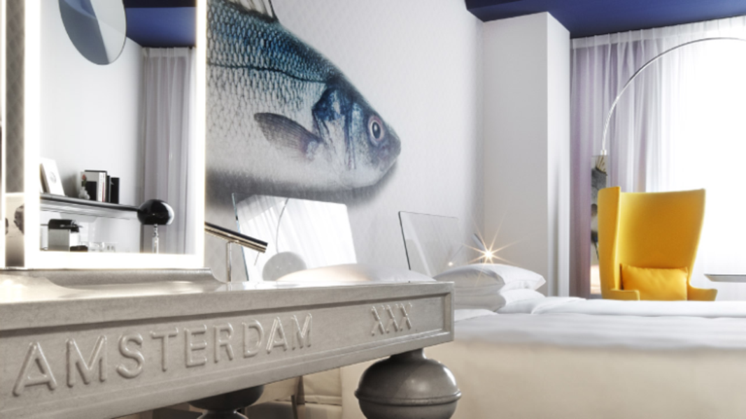 Garden View Twin Room at Andaz Prinsengracht
