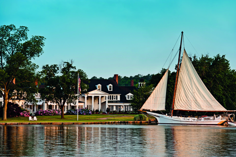 Inn at Perry Cabin's Sailboat on Chesapeake Bay